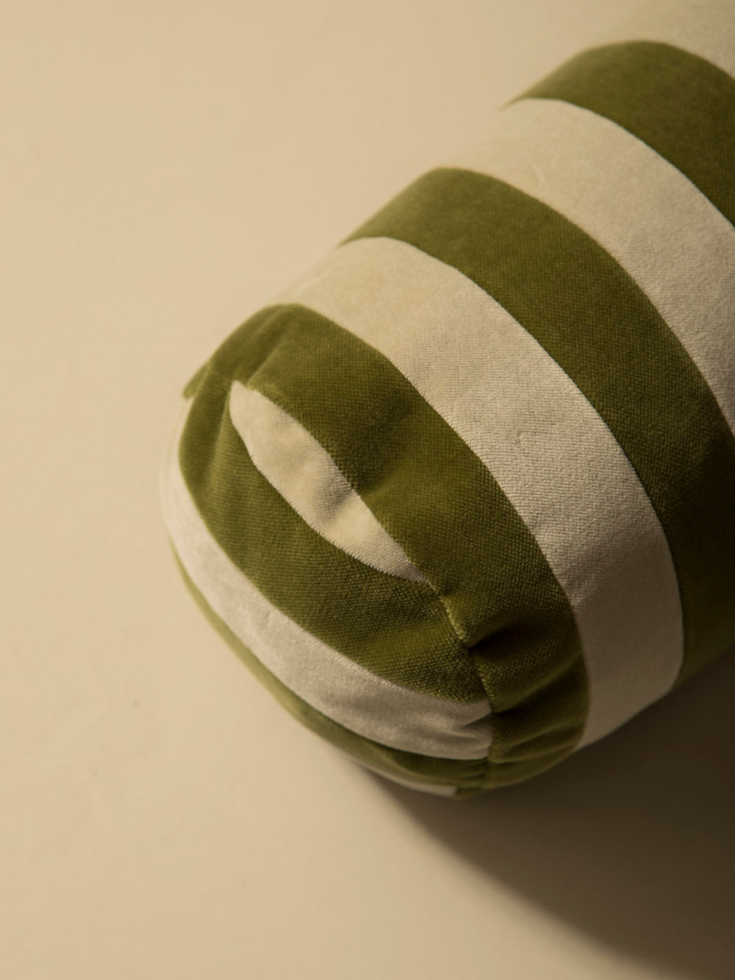 Striped roll Leaves/Sage