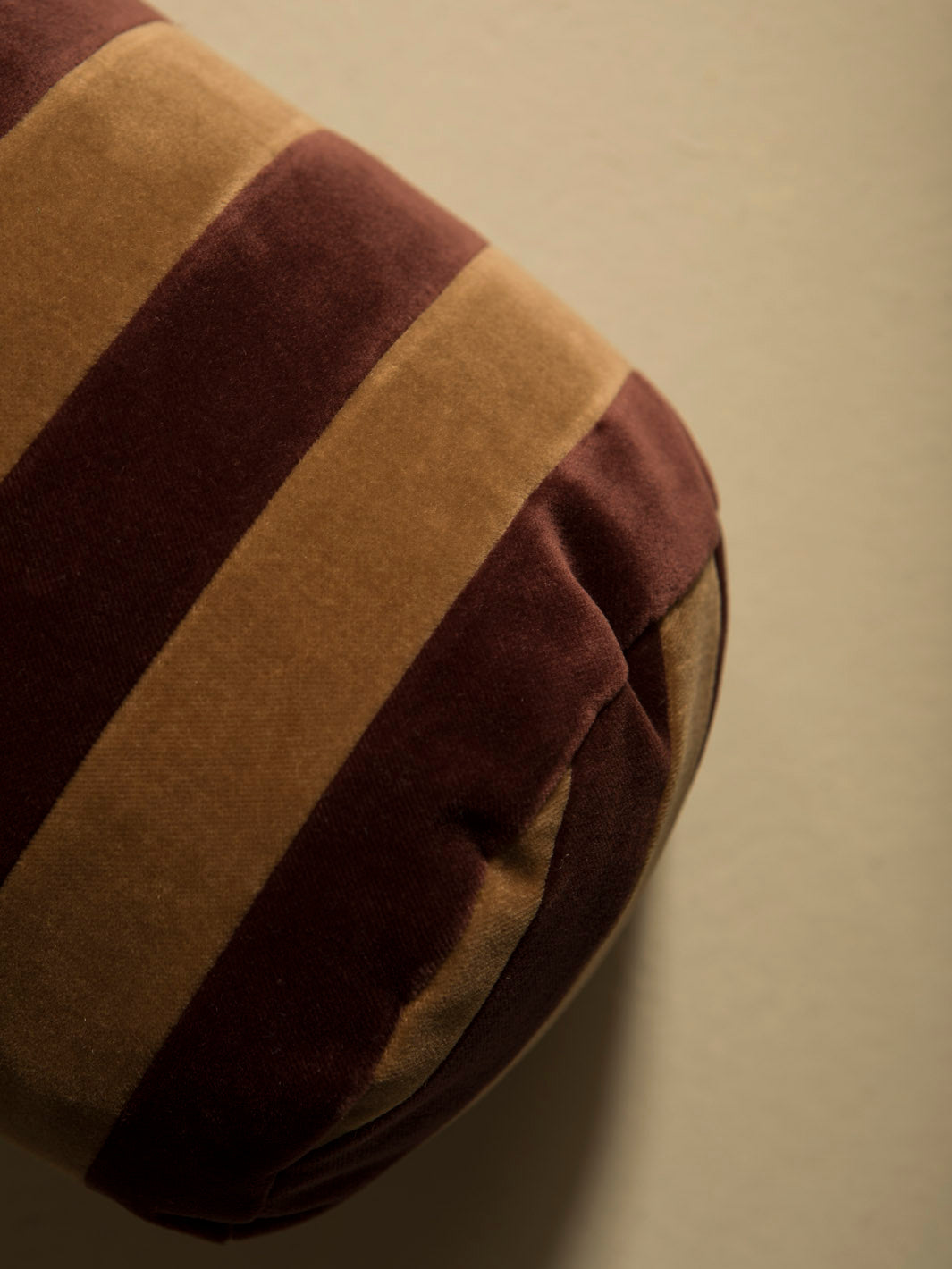 Striped Camel/Prune Roll