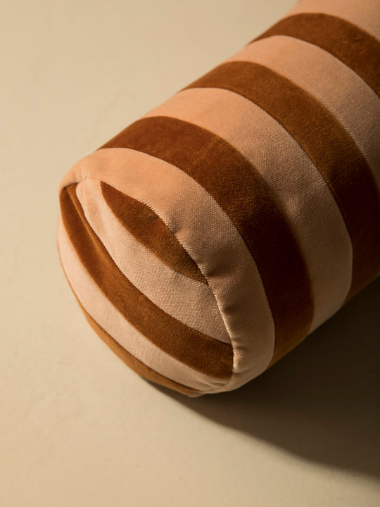 Rulo de rayas Burnt orange