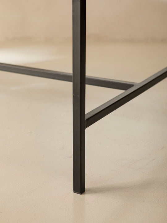Zellige Minimal dining table black 220x100cm