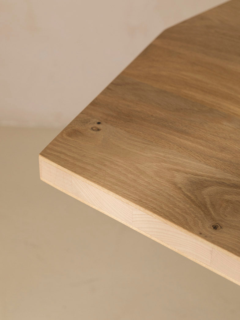 Table à manger en bois de chêne 256cm