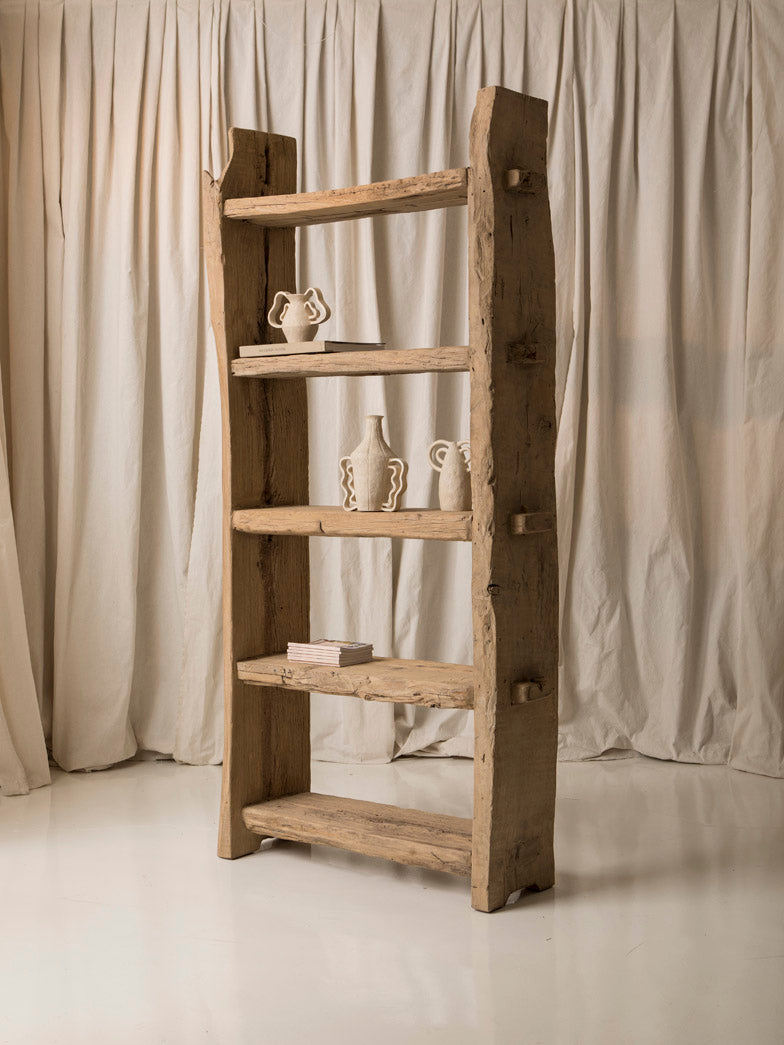 Chinese Elm Shelving