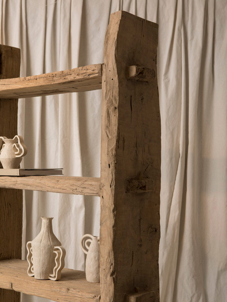 Chinese Elm Shelving