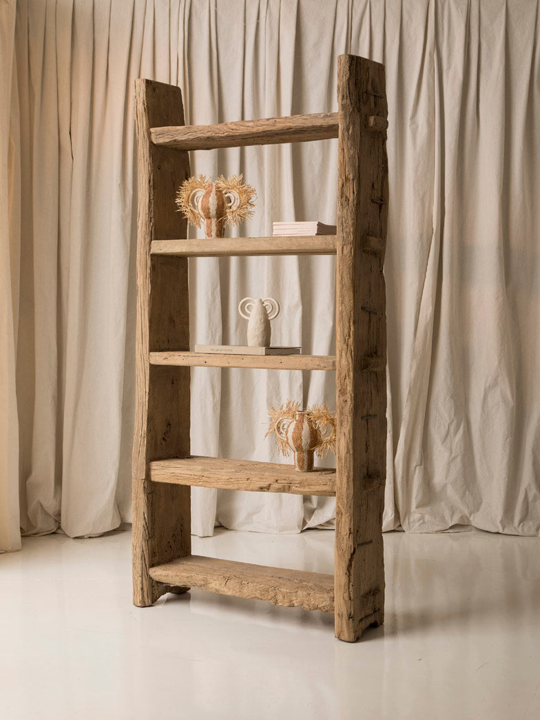 Chinese Elm Shelving