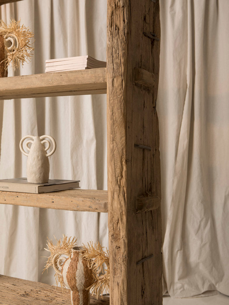 Chinese Elm Shelving