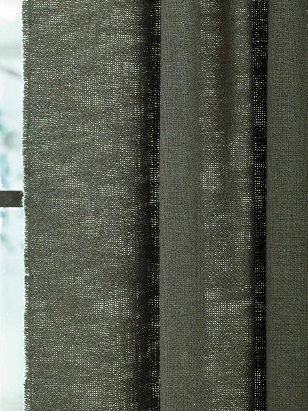 Khaki Linen California Curtain
