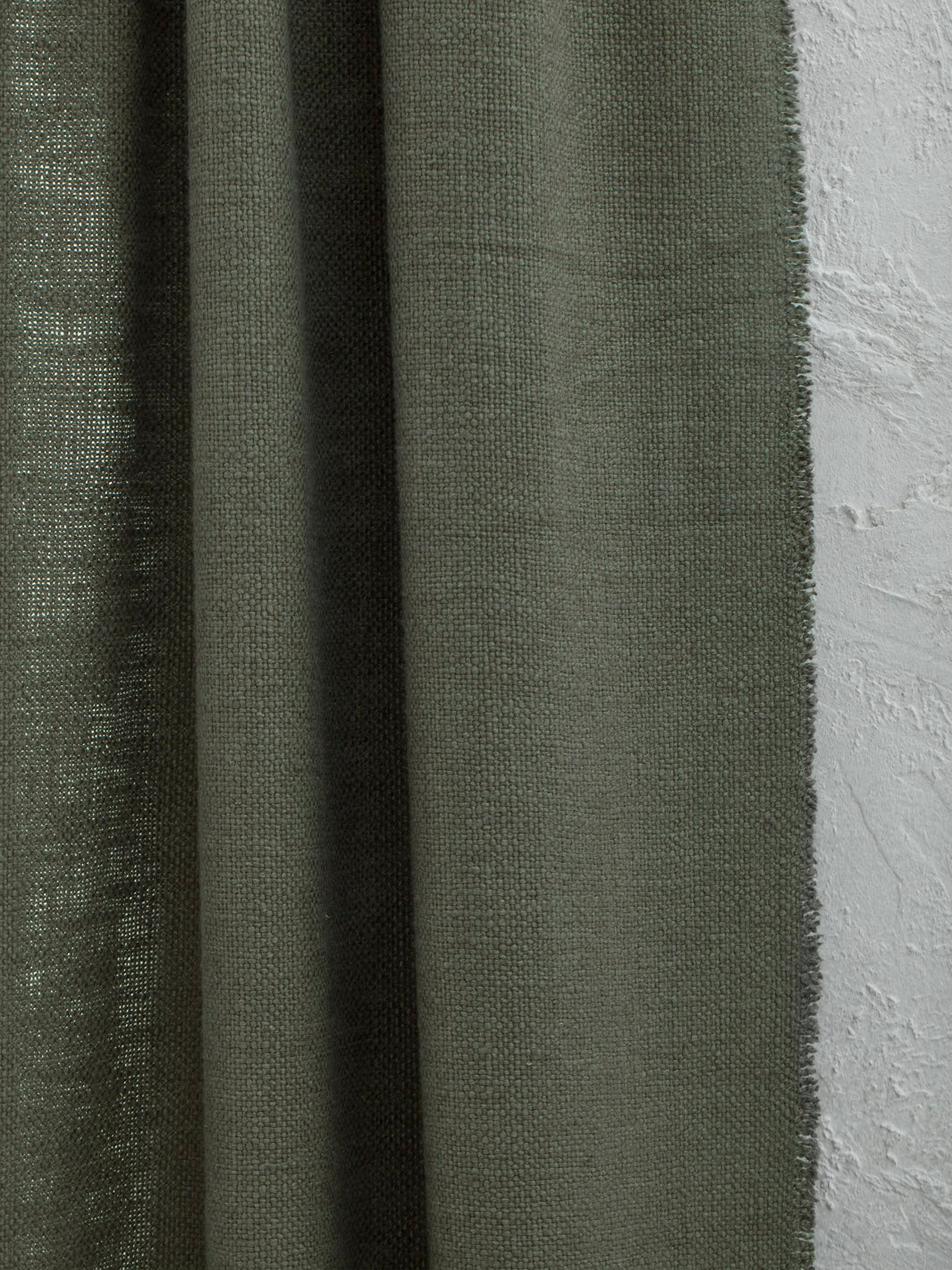 Khaki Linen California Curtain