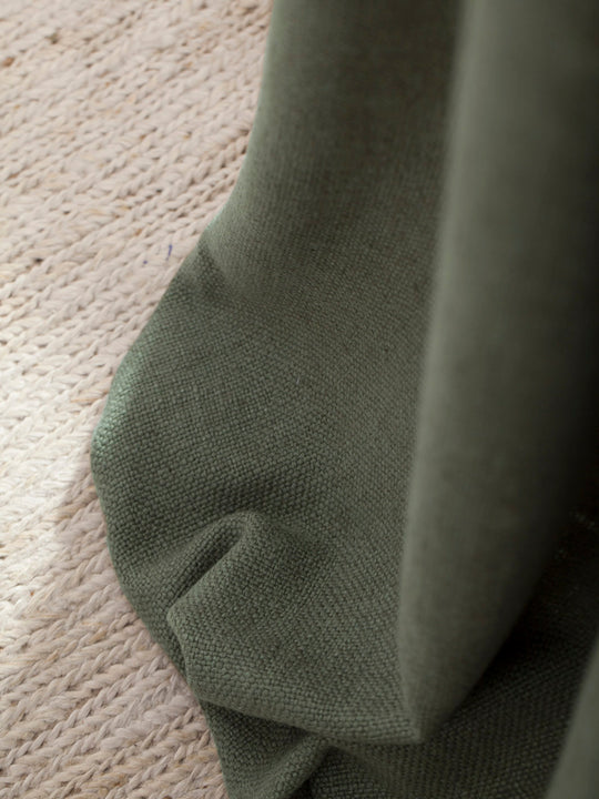 Khaki Linen California Curtain