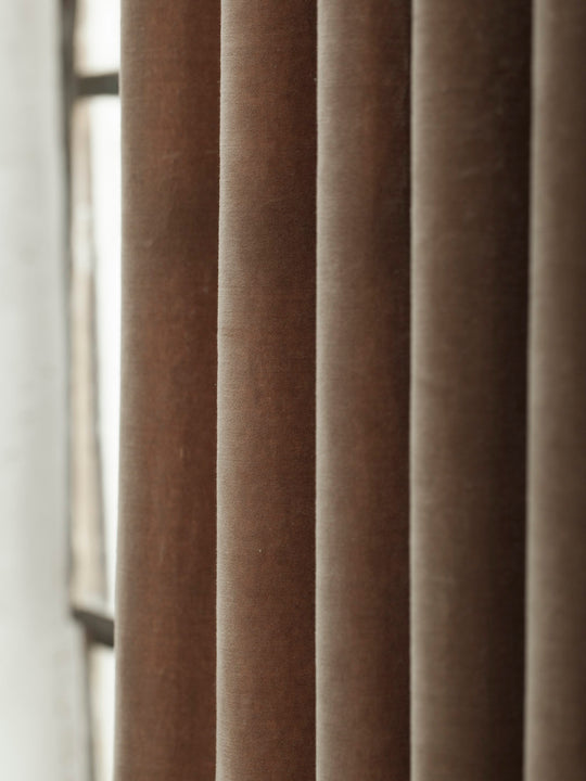 Delhi Velvet Linen Curtain