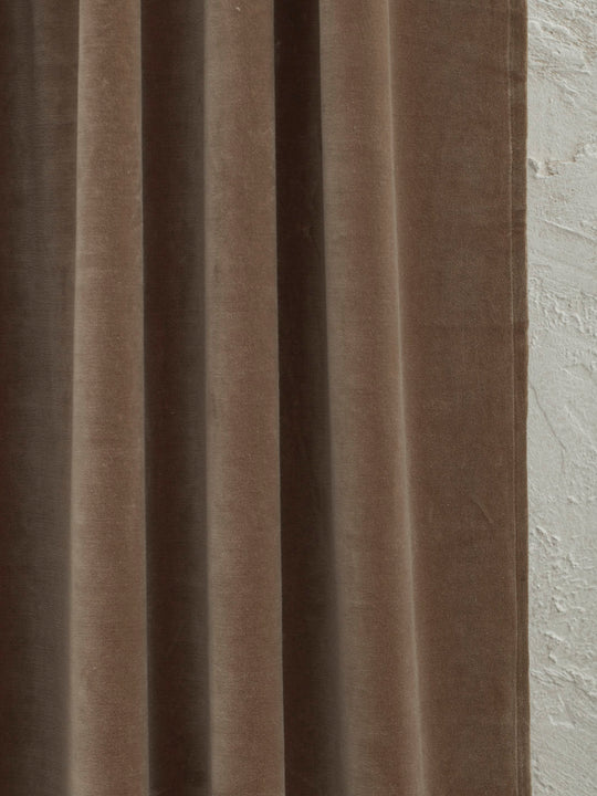 Delhi Velvet Linen Curtain