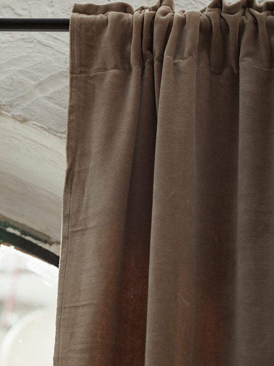Delhi Velvet Linen Curtain