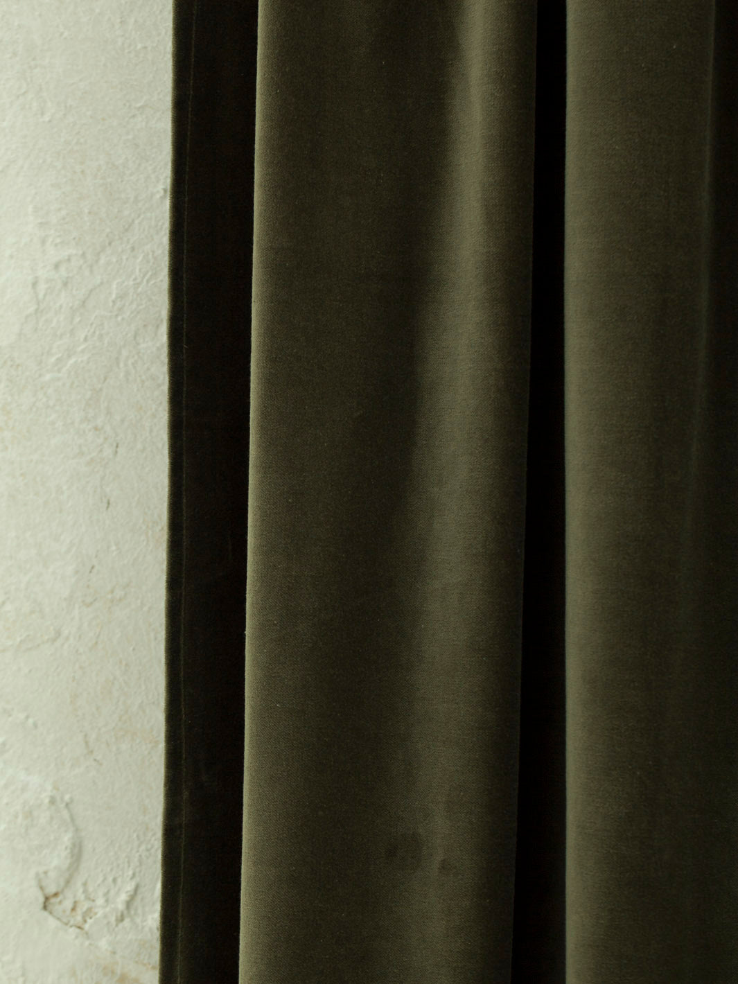 Delhi Khaki Velvet Curtain
