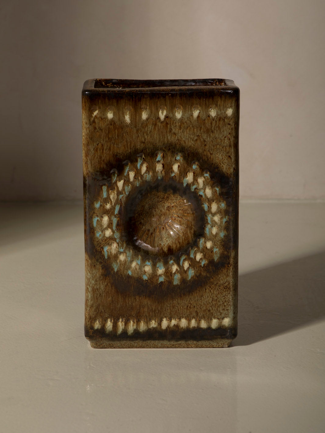 Jarrón Zslonay Hungría años 60