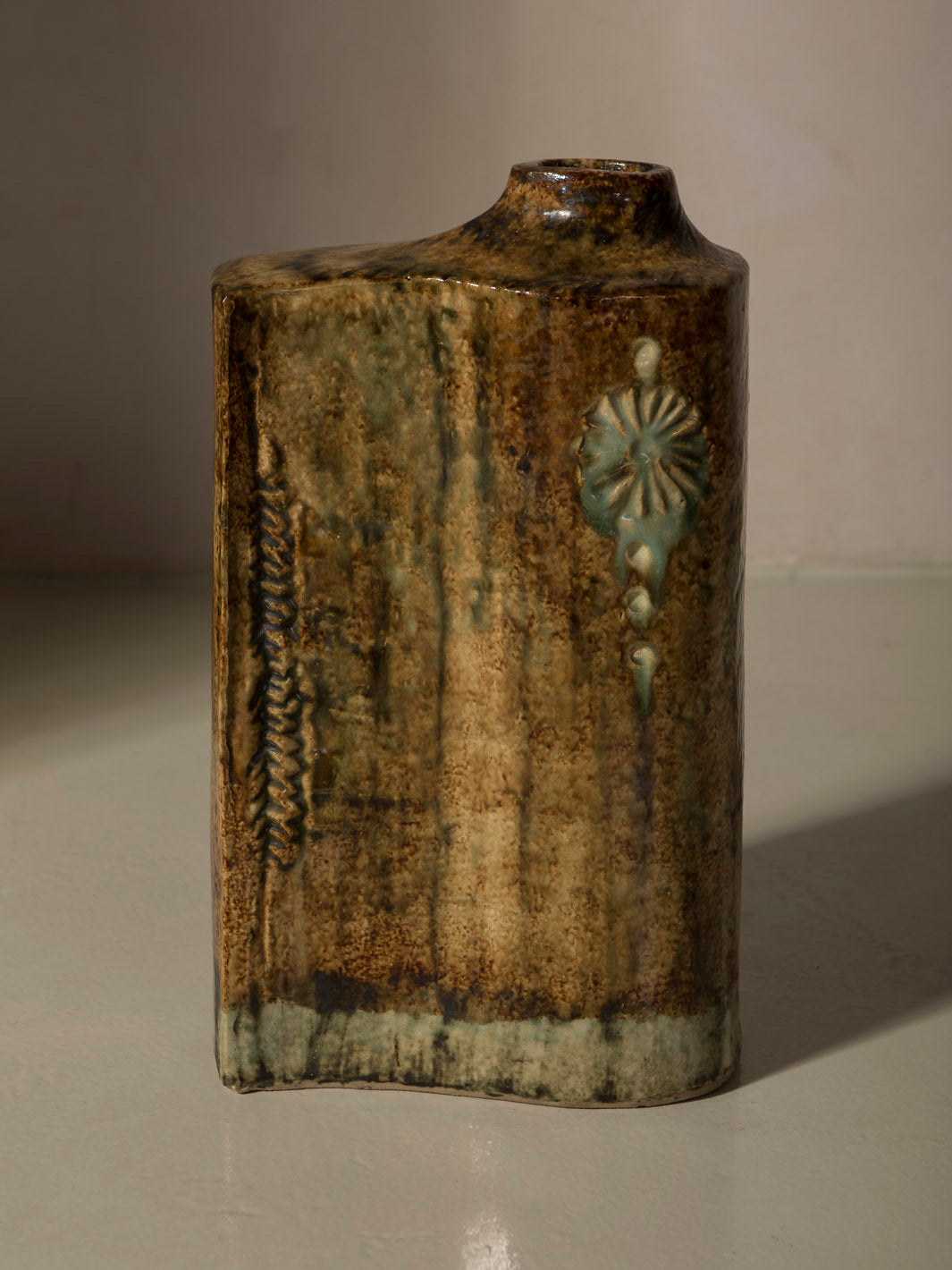 Jarrón Zslonay Hungría años 60