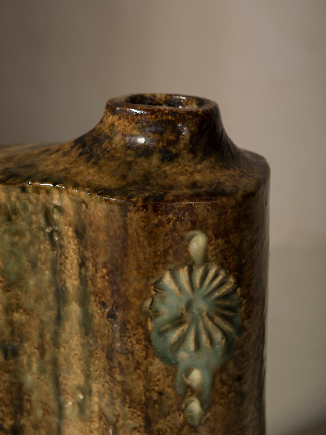 Jarrón Zslonay Hungría años 60