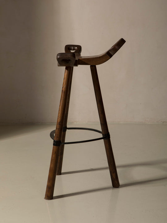 Pareja taburetes alsacianos años 50