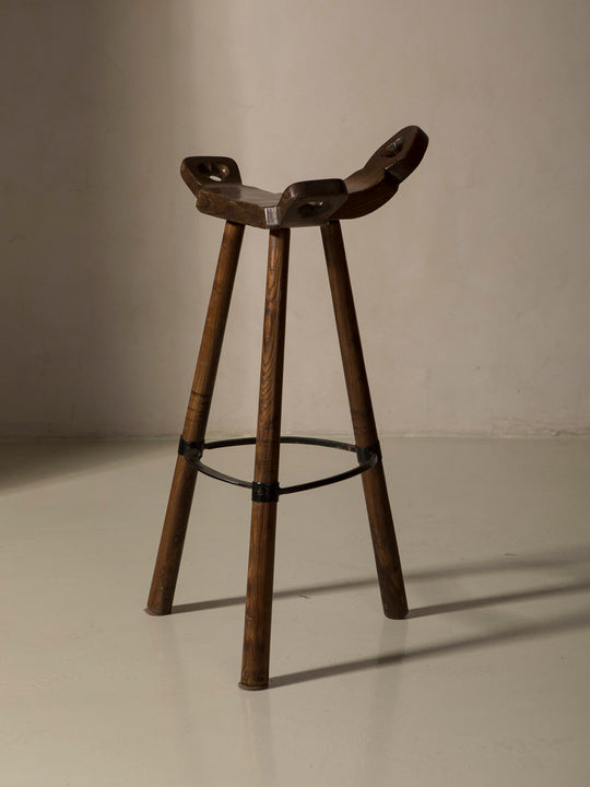 Pareja taburetes alsacianos años 50