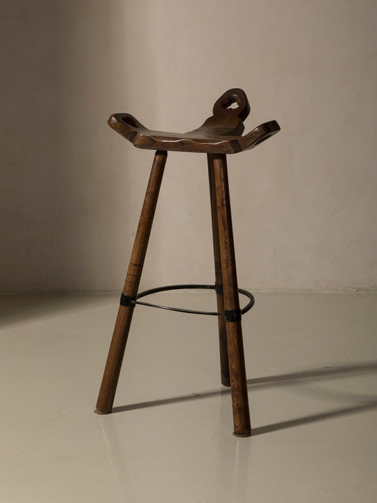 Pareja taburetes alsacianos años 50