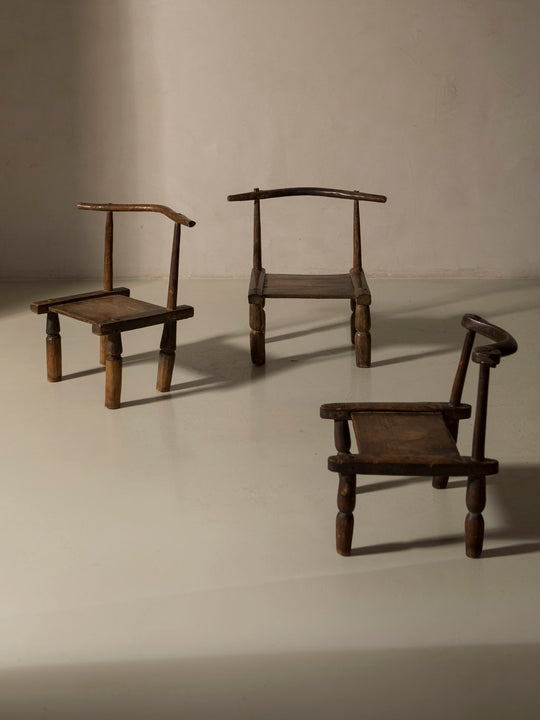 Silla Baoulé años 30