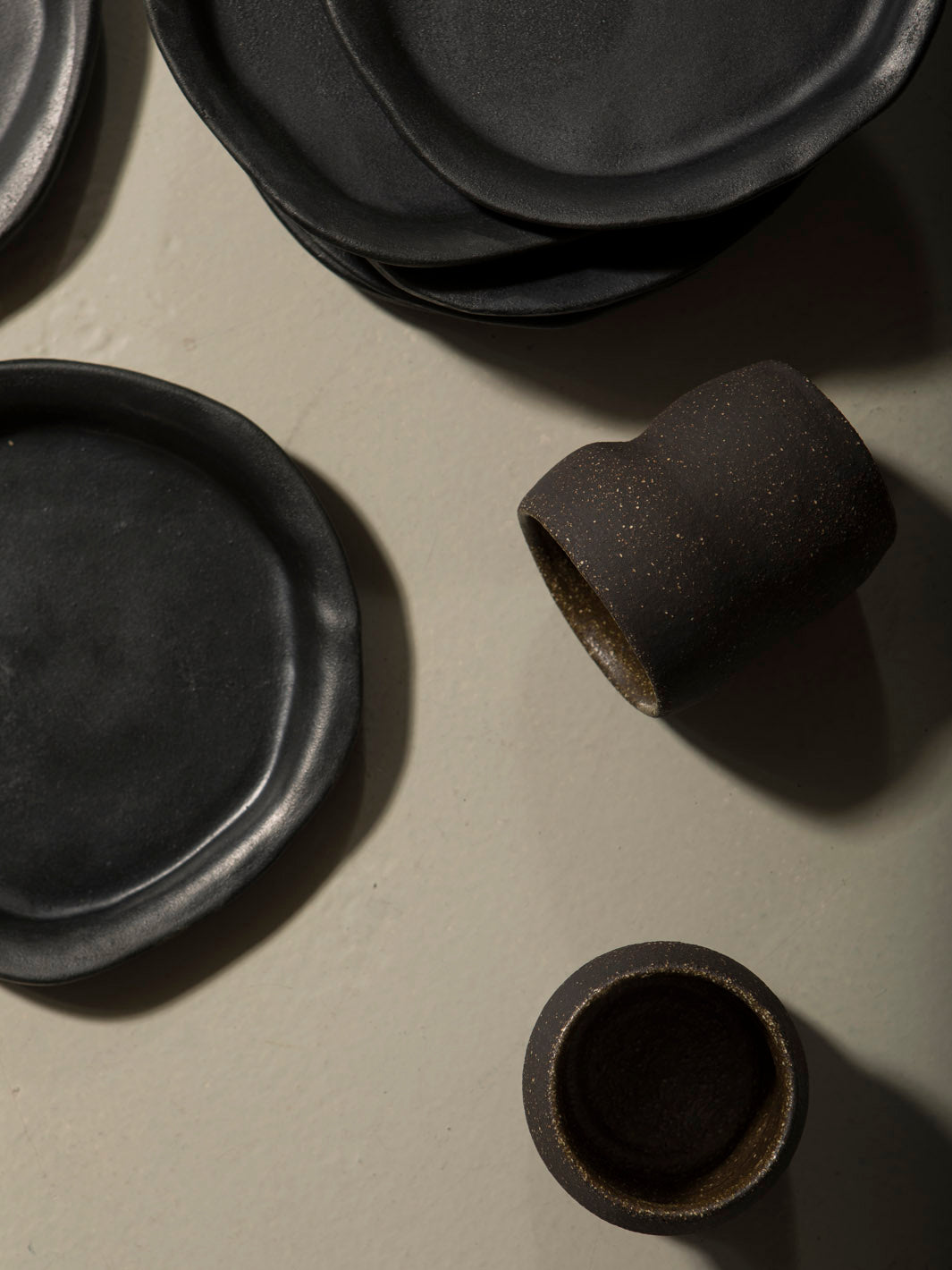 Taza de té brown
