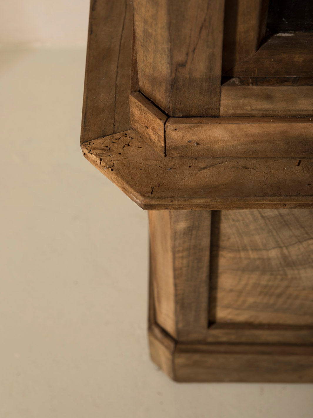 Librería rosa de nogal s.XIX