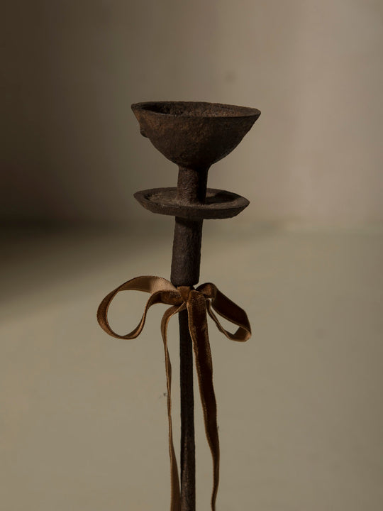 Candelabro Bell de hierro forjado