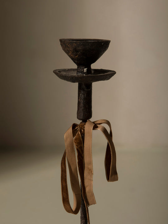 Candelabro Bell de hierro forjado