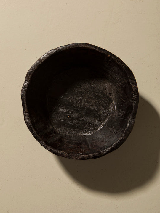 Cuenco negro recuperado