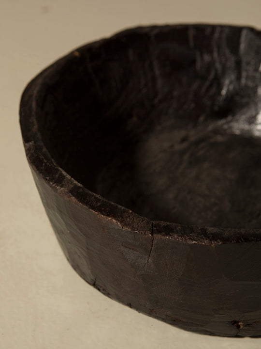 Cuenco negro recuperado