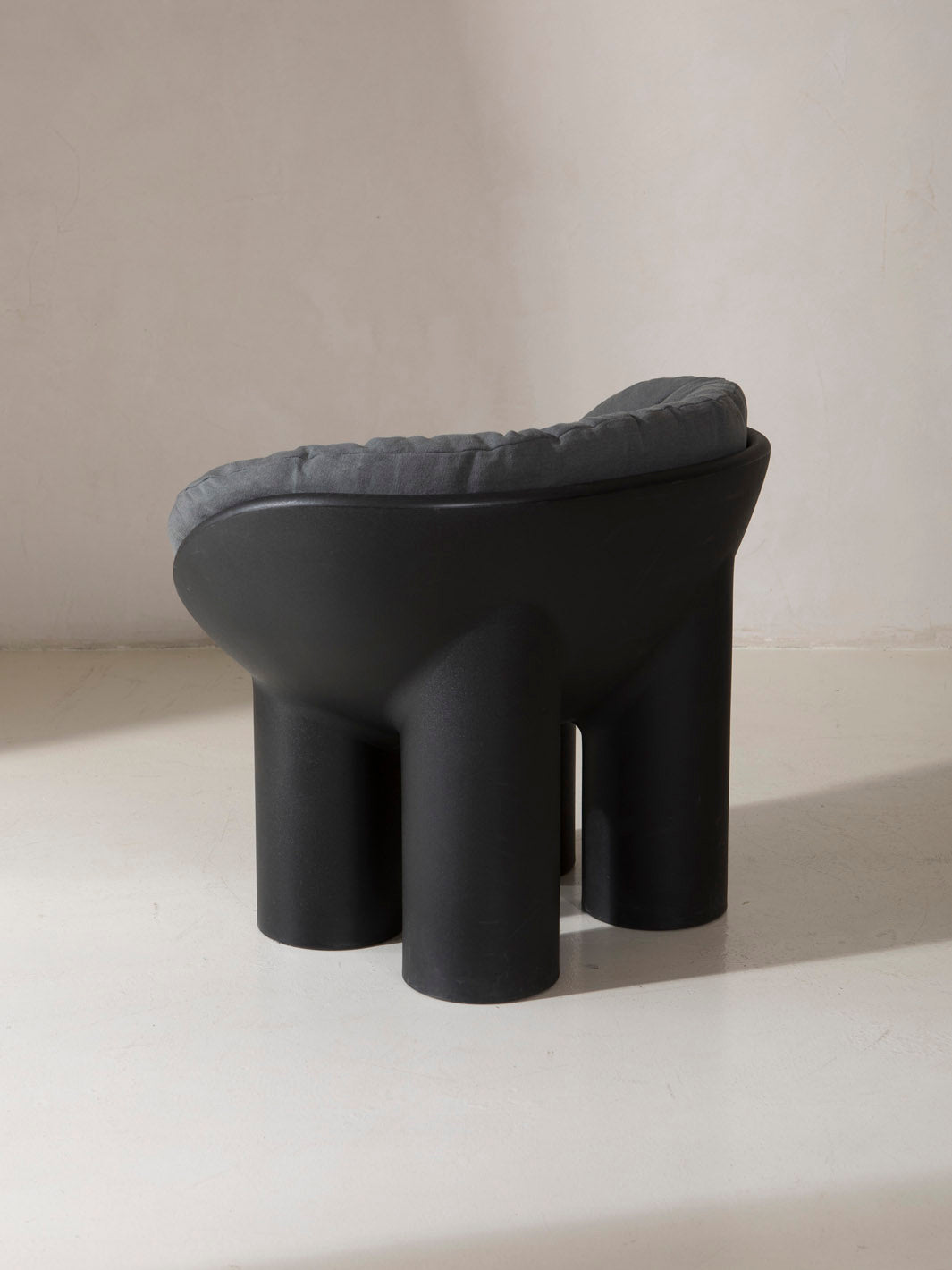 Roly Poly Armchair by Faye Toogood Black