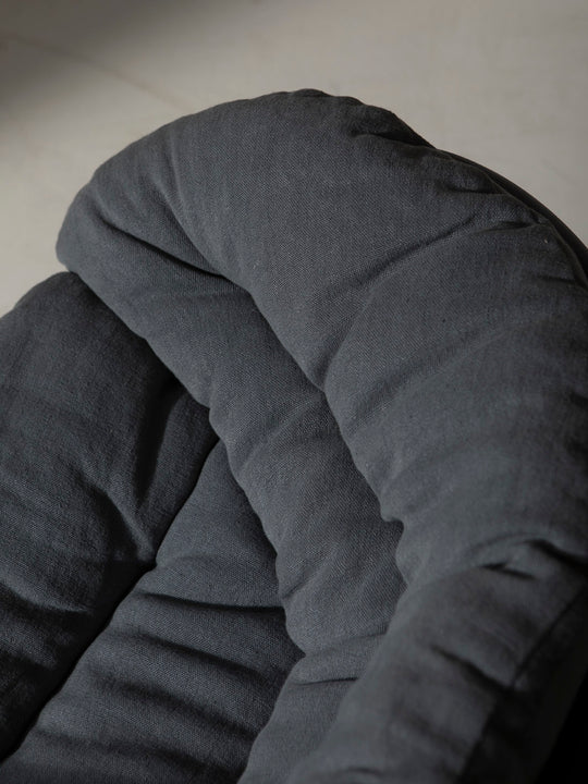 Roly Poly Armchair by Faye Toogood Black