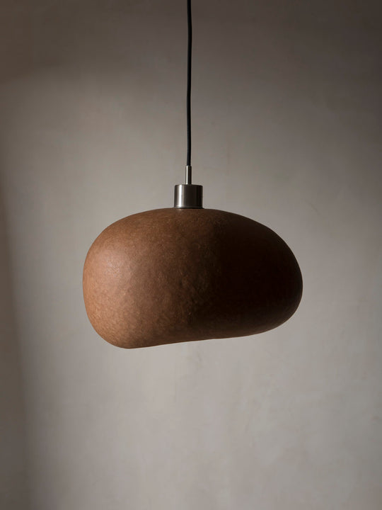 Pebble Terracotta Lamp