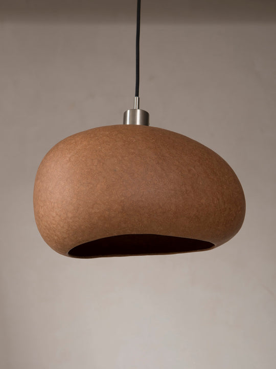 Pebble Terracotta Lamp