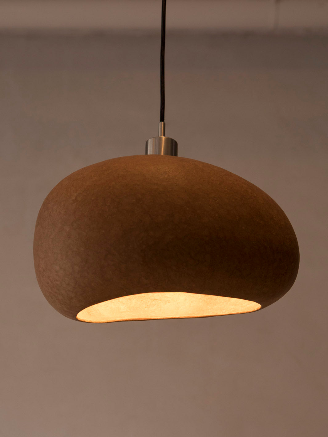 Pebble Terracotta Lamp