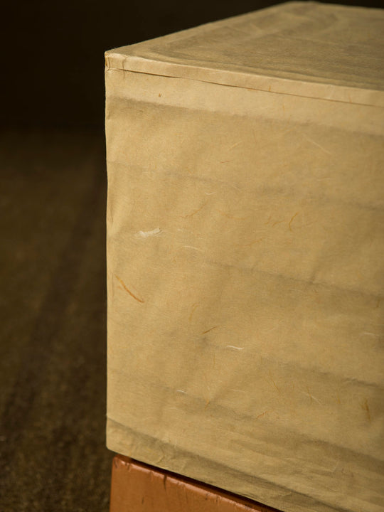 Xuan Paper and Natural Wood Lamp