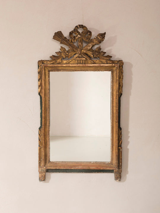 French gilded mirror, 19th century