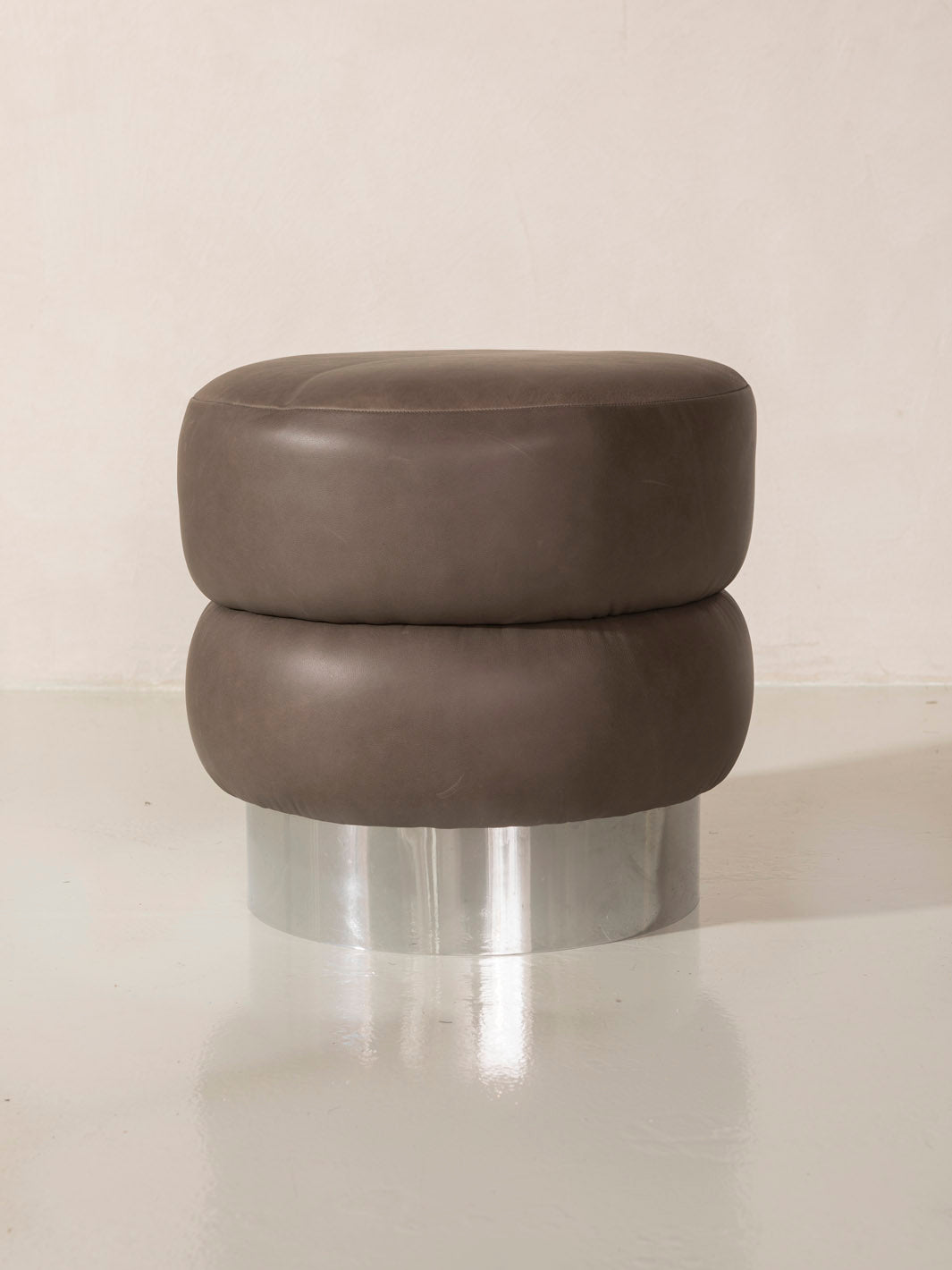 Pouf Chrome