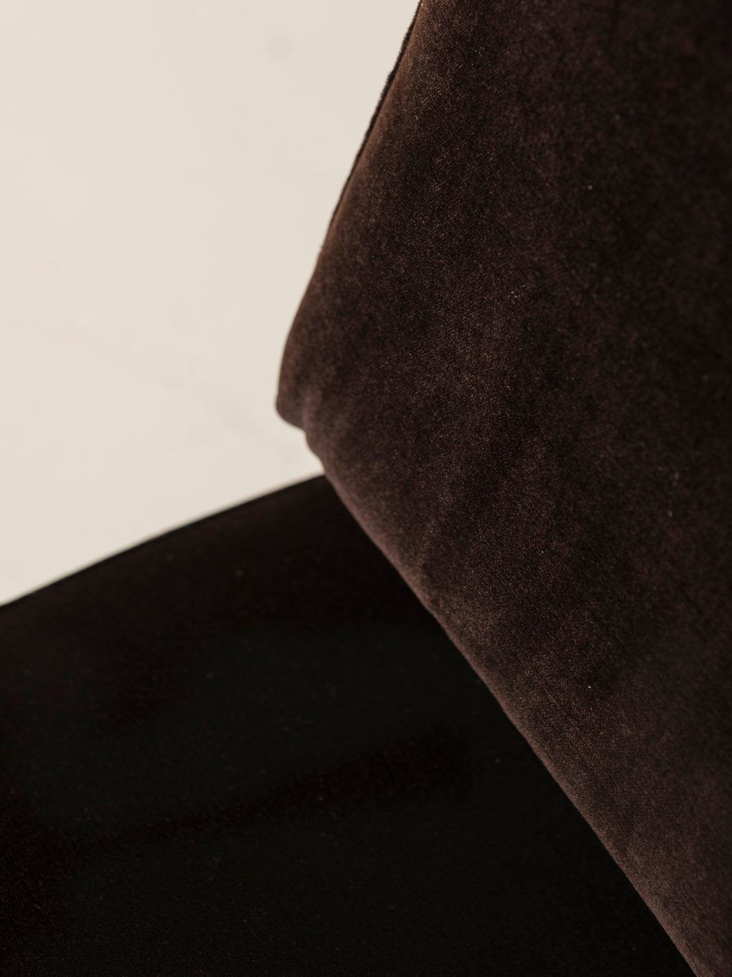 Italy armchair 70s chocolate