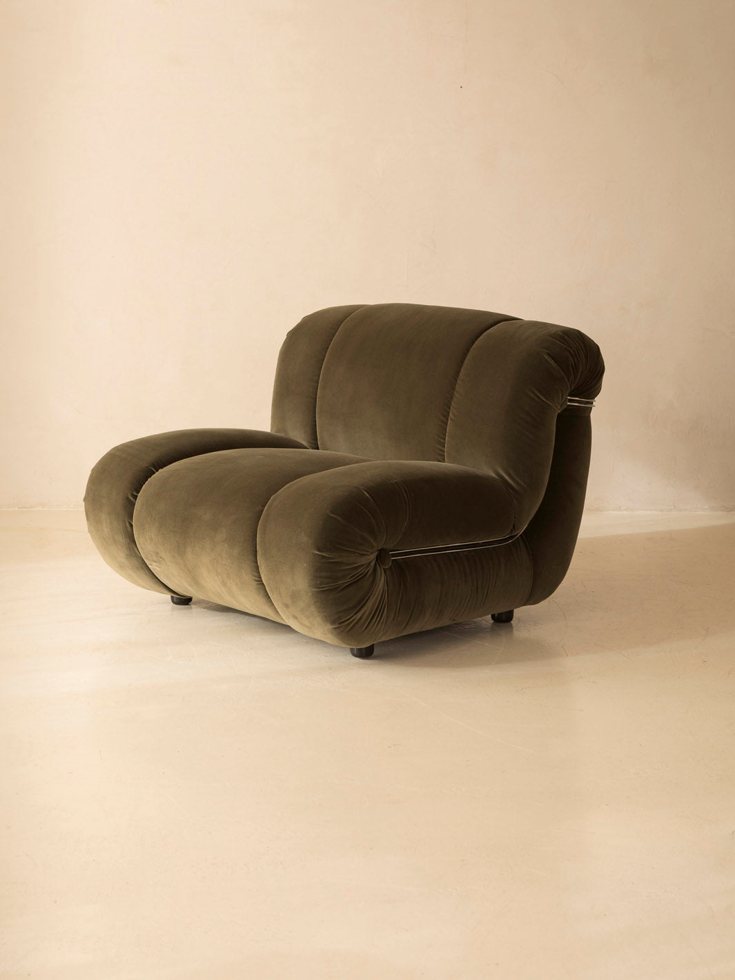 Velasquez Rino Maturi armchair, 1970s, green