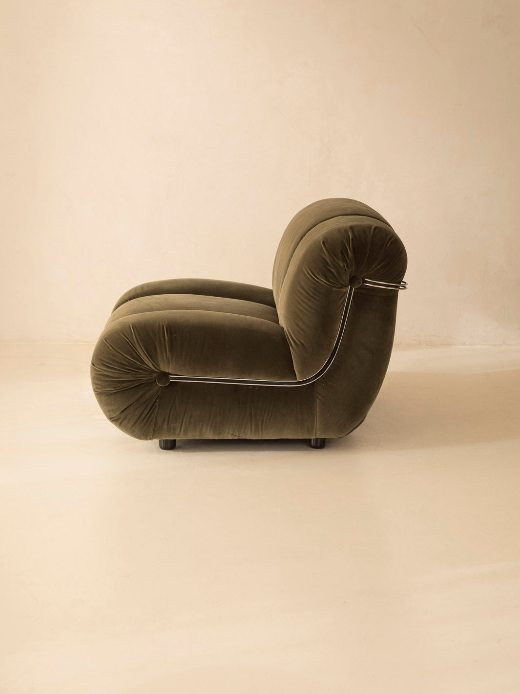 Velasquez Rino Maturi armchair, 1970s, green