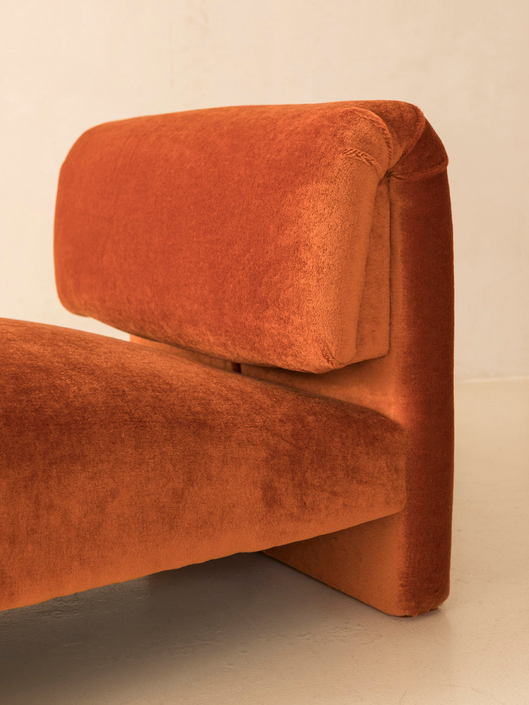 Curvy armchairs from the 70s