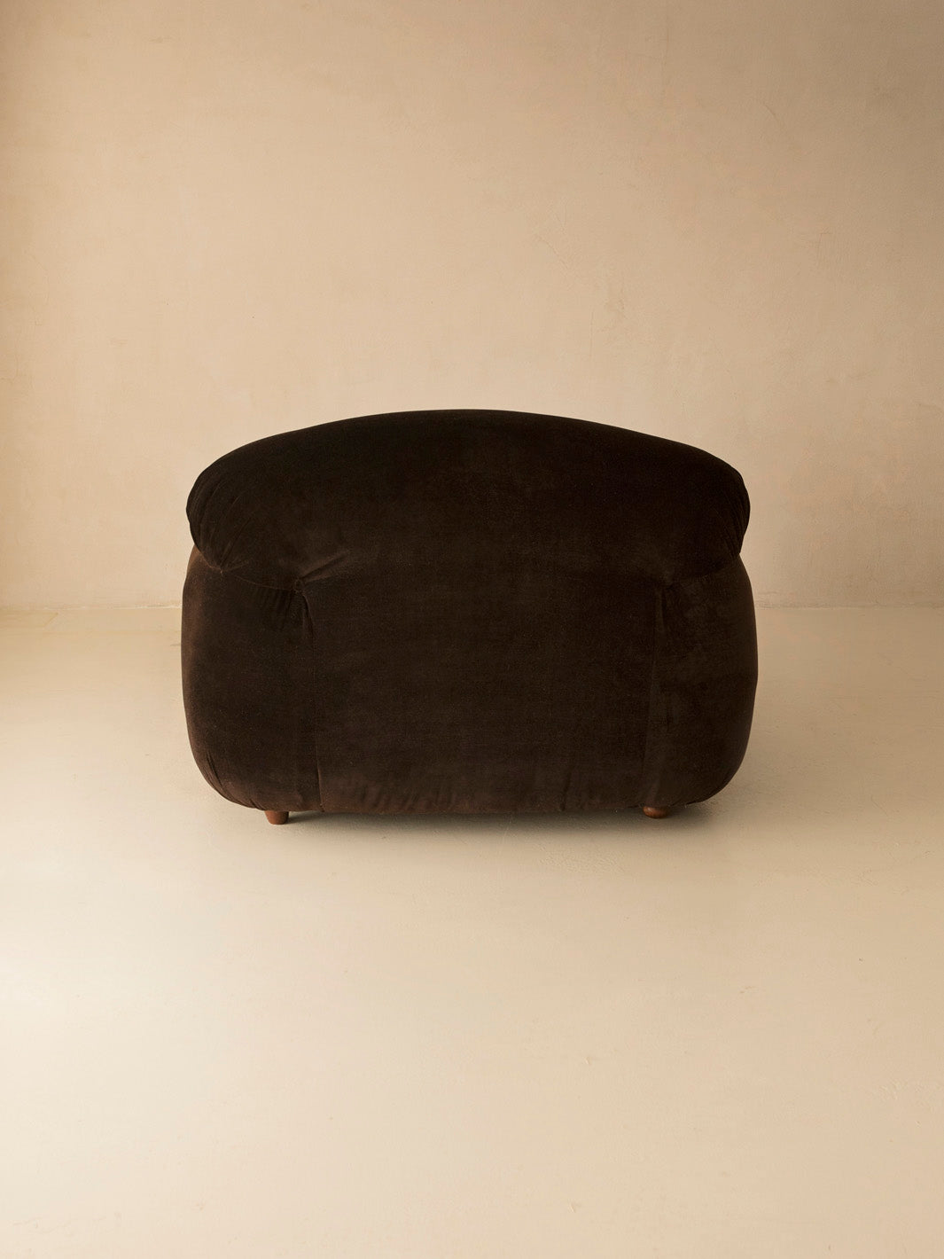 Velvet armchair from the 70s