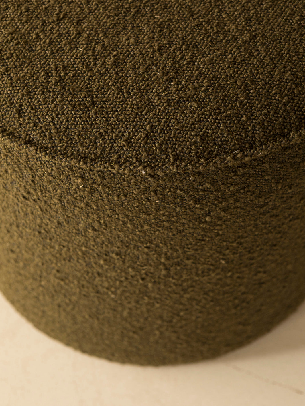 Pouf Olive Ø43cm