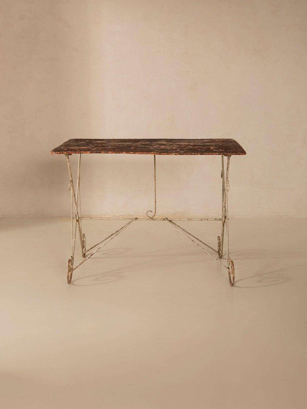 Florentine Iron Console Table 1930s