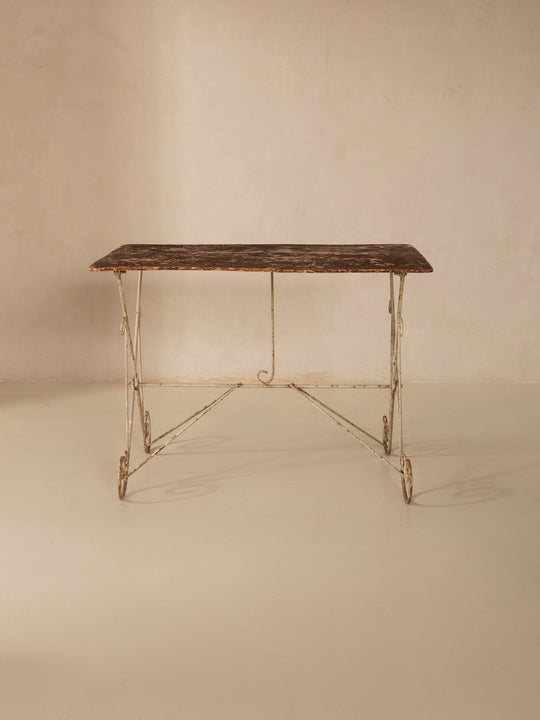 Florentine Iron Console Table 1930s