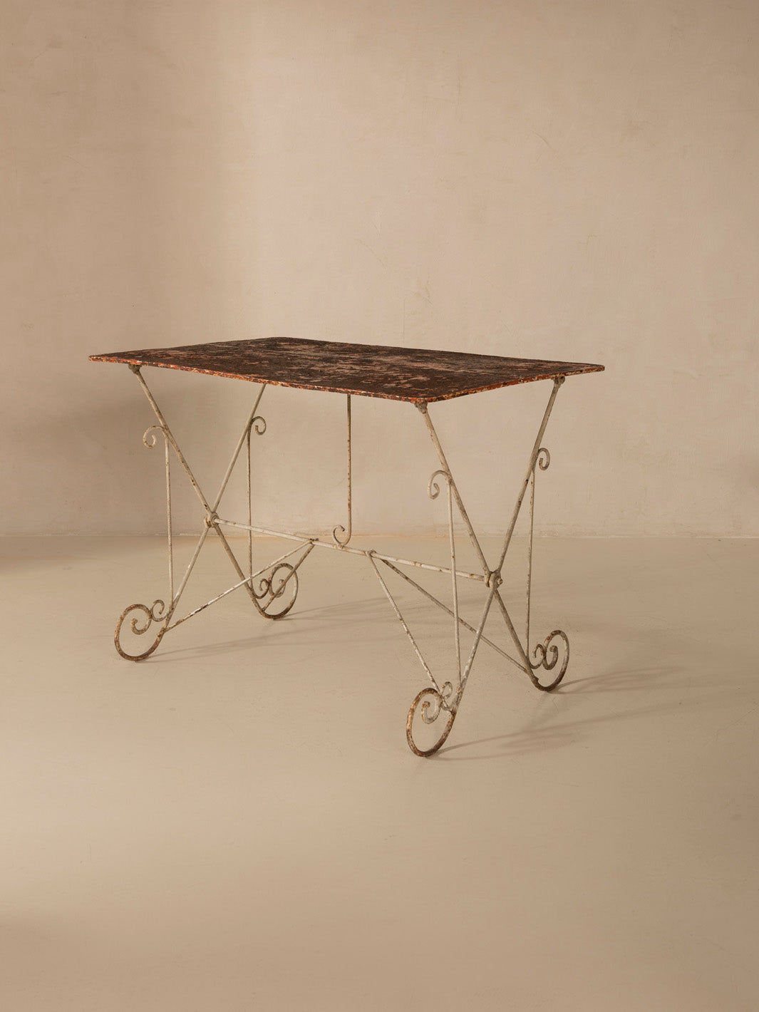 Florentine Iron Console Table 1930s