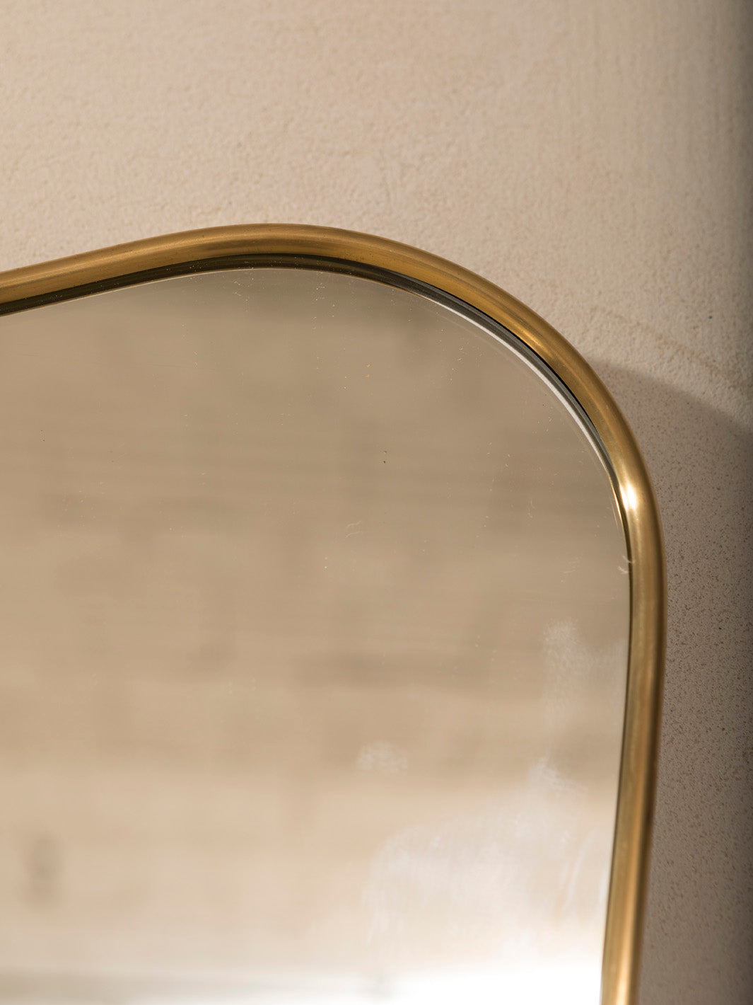 Mid Brass Mirror