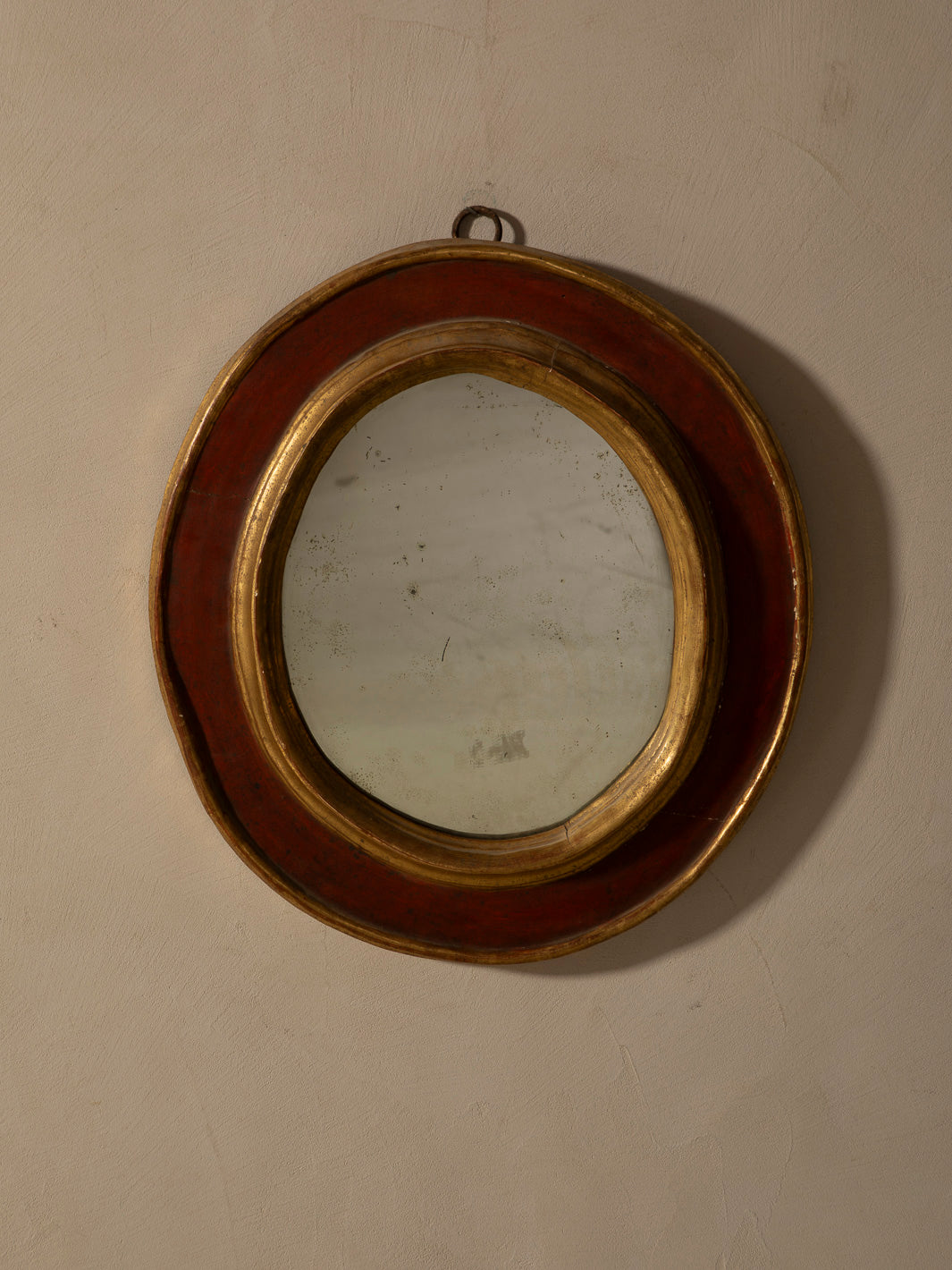 Espejo ovalado s.XIX 66x59cm.