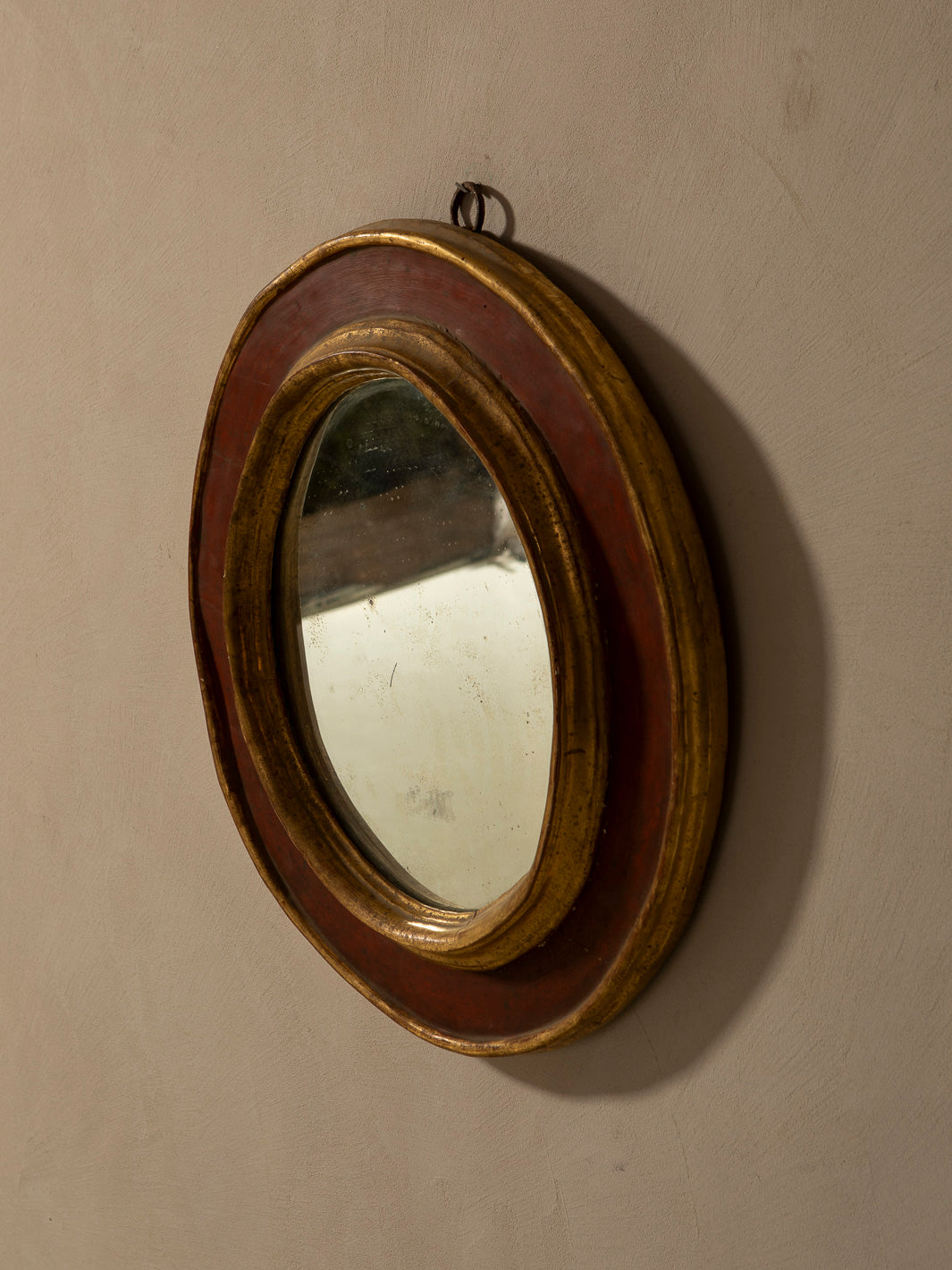 Espejo ovalado s.XIX 66x59cm.