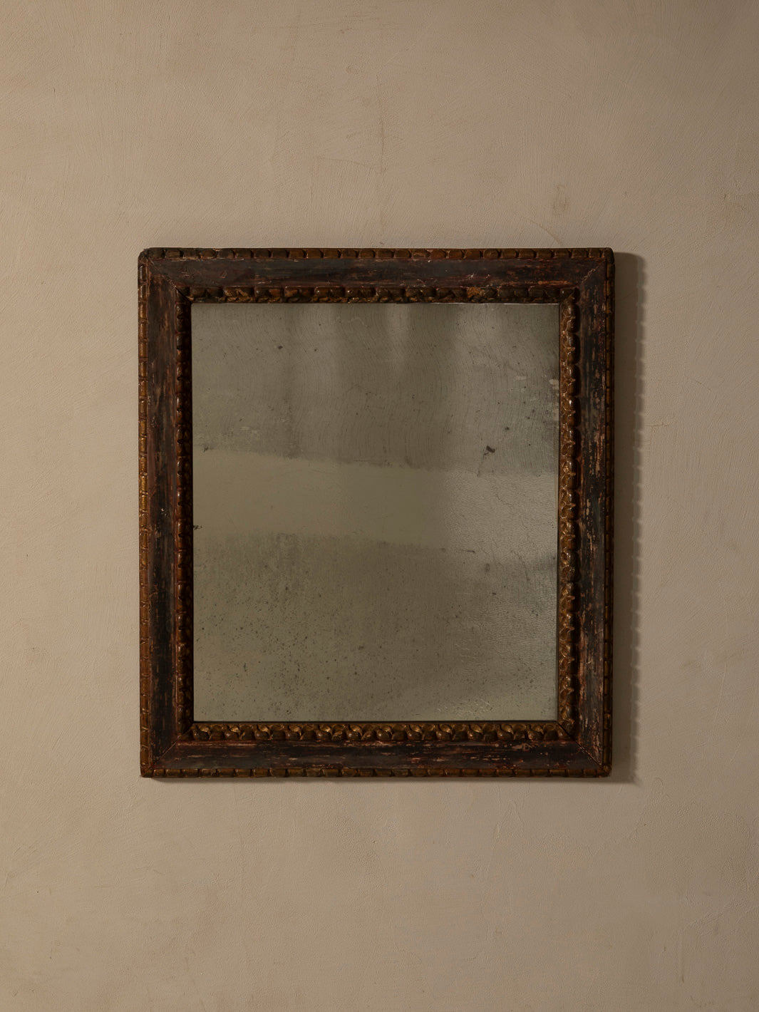 19th-century carved French mirror